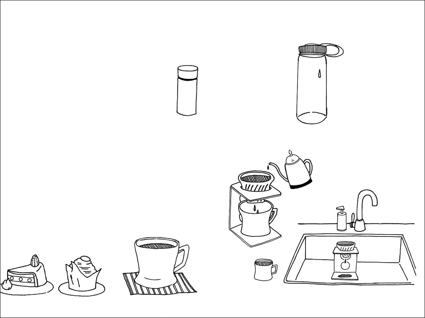 ボトリッパースタンドの準備画像